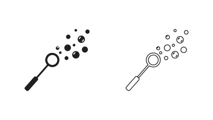 Bubble blower with floating bubbles