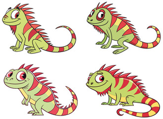 Fototapeta premium Animal cartoon style illustration 1.eps