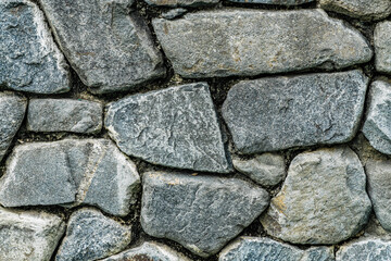 Stacked Stone Wall Background Texture