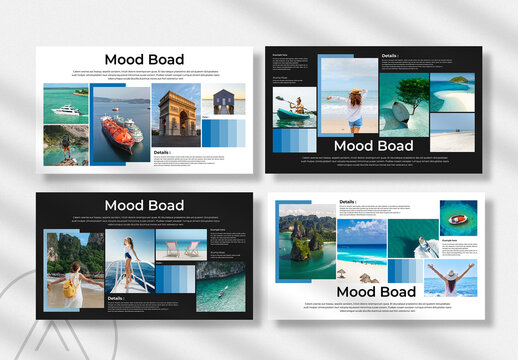 Travel Mood Board Template
