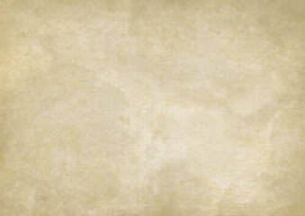 Vintage grunge paper texture with stains and aged old surface background