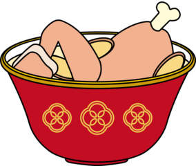 Sesame Oil Chicken Soup