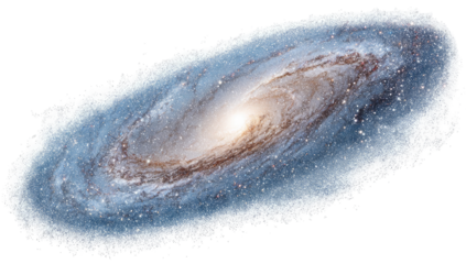 Spiral galaxy, vast and detailed