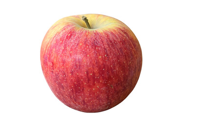 Red Apple Isolated on a White Background with Copy Text Space. Fresh Fruit Element for Health Posters, Nutrition Themes, and Nature-Inspired Designs. PNG File