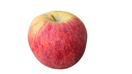 Red Apple Isolated on a White Background with Copy Text Space. Fresh Fruit Element for Health Posters, Nutrition Themes, and Nature-Inspired Designs. PNG File
