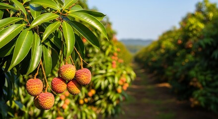 Lychee Fruit Plantation