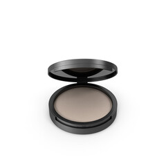 Neutral Eyeshadow Compact Makeup, Product Shot, 3d Png, transparent background