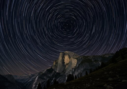 night sky and clouds