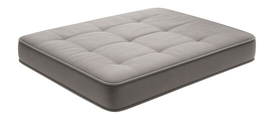 Extra-large memory foam mat for comfort in a shared living room space