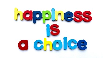 Colorful Letters Spelling 