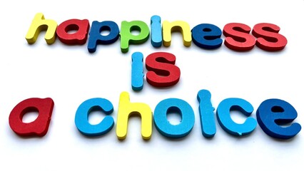 Colorful Letters Spelling 