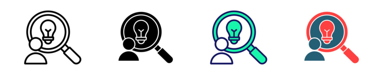 Opportunity Advice  Icon Set Multiple Style Collection