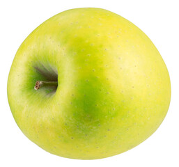 green apple isolated on white background