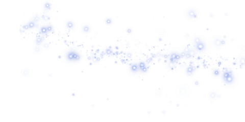 Festive Blue Dust Shine with Glow, Star Sparkles and Celebration Effect