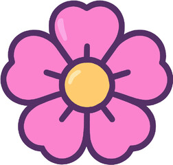 abstract flower vector illustration