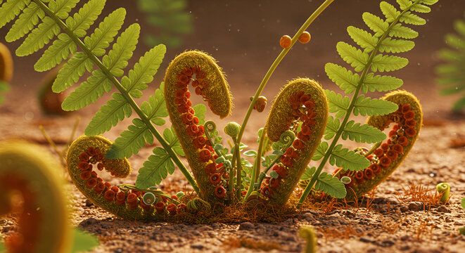 Water conservation strategies in xerophytic ferns adaptation study