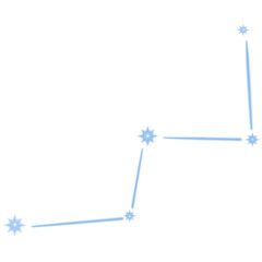 Fototapeta premium Zodiac Sign Constellation