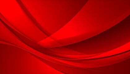 Red abstract wavy background.