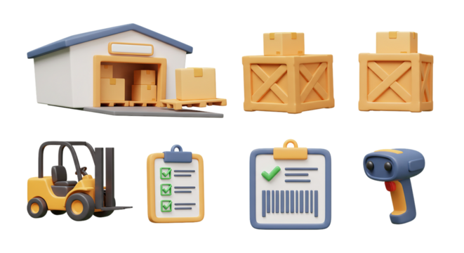 A vector icon set for e-commerce business, featuring a house icon with shopping cart and sale tags, perfect for web and app buttons