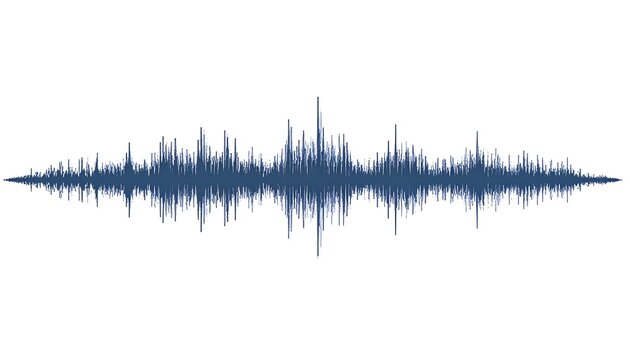Soundwave Audio Frequency Graphic. - Powered by Adobe