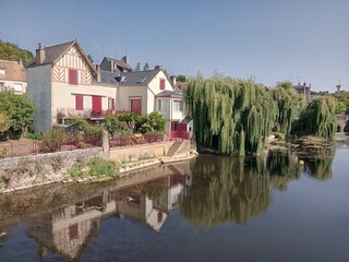 Fresnay-sur-Sarthe, Sarthe, Pays de la Loire, France, Petite cité de caractère, Village préféré des Français