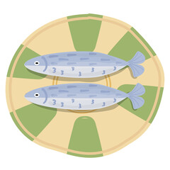 La Dolce Vita mussels, Italian vibes, Mediterranean style, mussels, seafood art, food illustration, doodle art, hand drawn, watercolor art, Buon Appetito, Italian summer, summer vibes, dolce vita