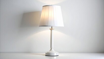 lamp on the table