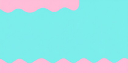 Abstract pastel wavy background with minimal art.