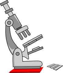 microscope illustration 