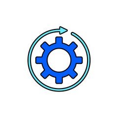 Icon a recover, isolated against a clean background.