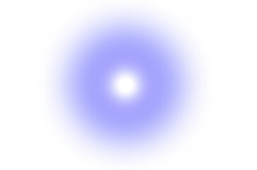 Glowing Blue Light Orb: Abstract Energy, Futuristic Technology, or Ethereal Healing Aura Concept isolated on transparent background, png background