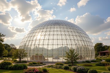 glass dome structures support sustainable architecture through daylight harvesting natural ventilation shading and insulation creating energy efficient buildings that are eco friendly and comfortable