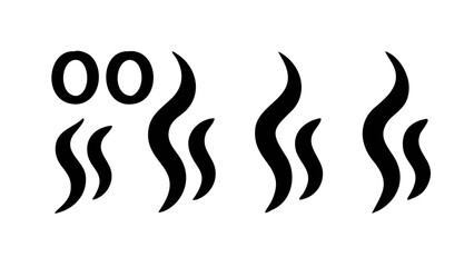 Abstract wisps of steam vapor smoke