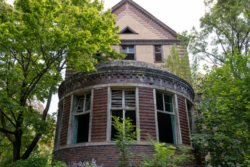 Beelitz Heilstätten Red Brick Sanatorium with Towers