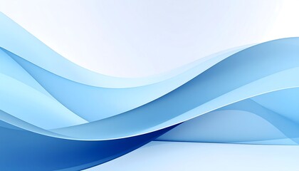 Blue Abstract Wave Background. (14)