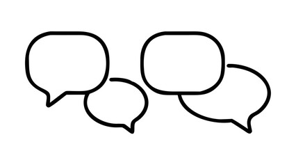 Group Conversation Bubbles speech bubble dialogue