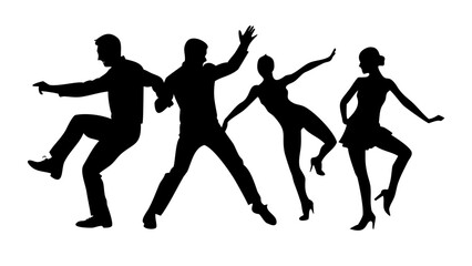 Majestic Lion Profile Silhouette mane animal