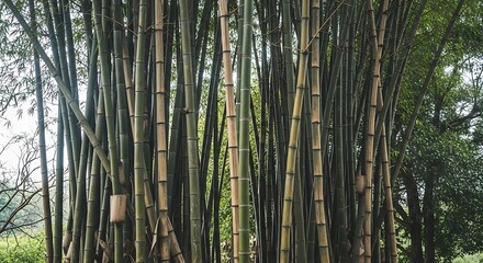 Fototapeta premium Bamboo Forest Grove