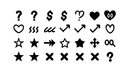 Playful Black Dog Silhouette puppy canine