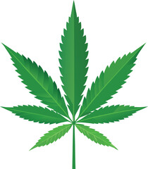 Hemp leaf