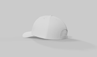 A simple baseball cap resting on a surface