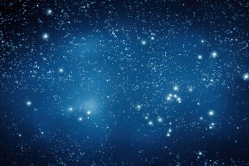 Blue sky with stars space astronomy universe.
