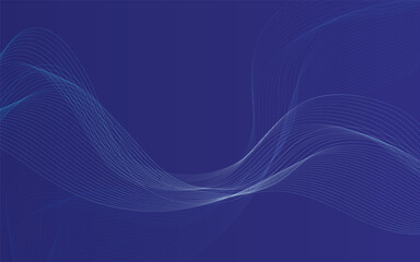 Abstract wavy line art background, can be use in computer wallpaper, technology, banner, poster,  advertisement, many more, wavy line art vector illustration