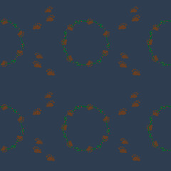 Seamless ornament pattern