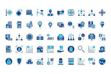 Crisis Mangement Line Icons