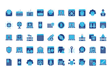 Cyber Security Line Icons