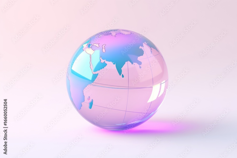 Canvas Prints globe sphere planet space.