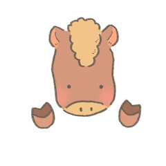 馬 キャラクター イラスト