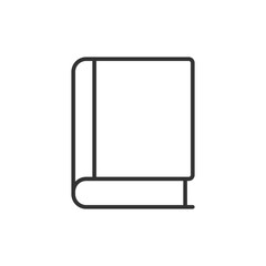 Book icon. Education symbol modern, simple, vector, icon for website design, mobile app, ui. Vector Illustration