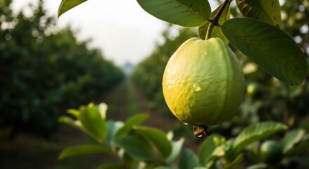 Guava Fruit on Tree